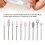 10 stücke Nagel Bohrer Bits Häutchen Reiniger 1