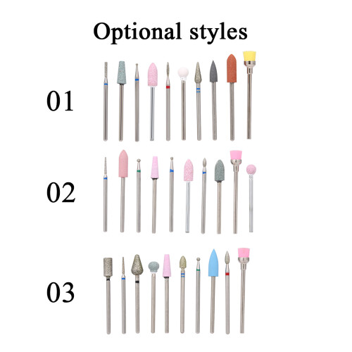 10 stücke Nagel Bohrer Bits Häutchen Reiniger 2