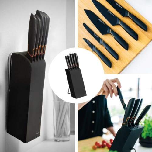 SÆT MED 5 KNIVE I BLOK 2 - FS-1003099 2