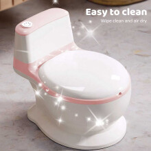 Potty Training Toddlers Toilet Seat Real Toilet with Lid WC Educational Loo