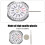 Automatic Watch Movement VJ43 Replacement Part, Plastic, 18mAh 10