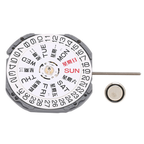 Automatic Watch Movement VJ43 Replacement Part, Plastic, 18mAh 1
