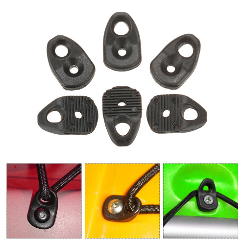 6pcs Nylon Single Eyelet Tie Down Loops for Kayaking Canoeing Rafting 2