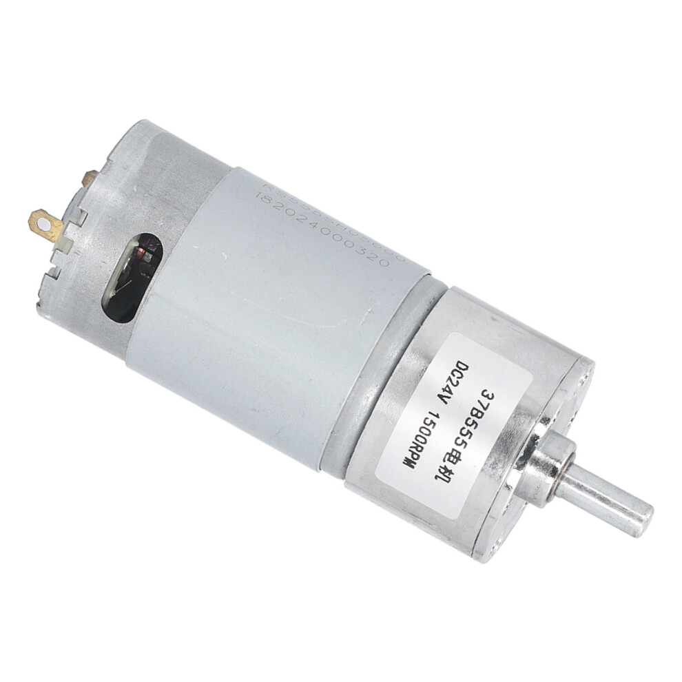 1500Rpm Dc24v Gear Motor 37B555 With High Wear Resistance For Diy Projects 5031358315466