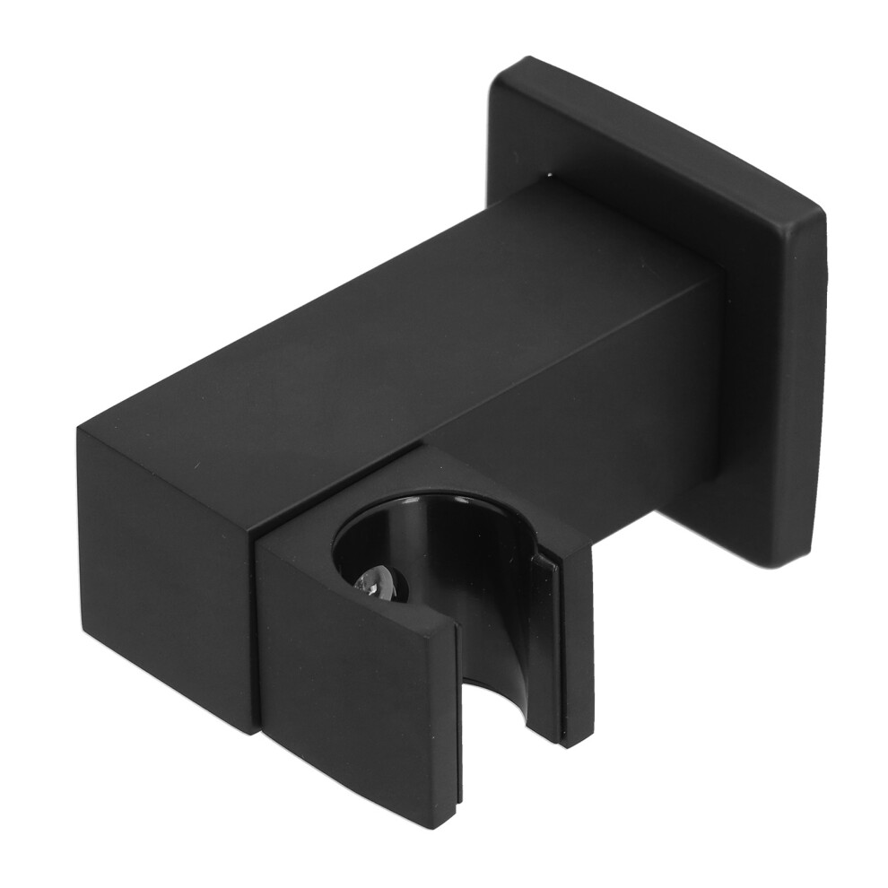Matte Black Copper Shower Head Holder Adjustable Rotatable Bathroom Stand 9301358316630