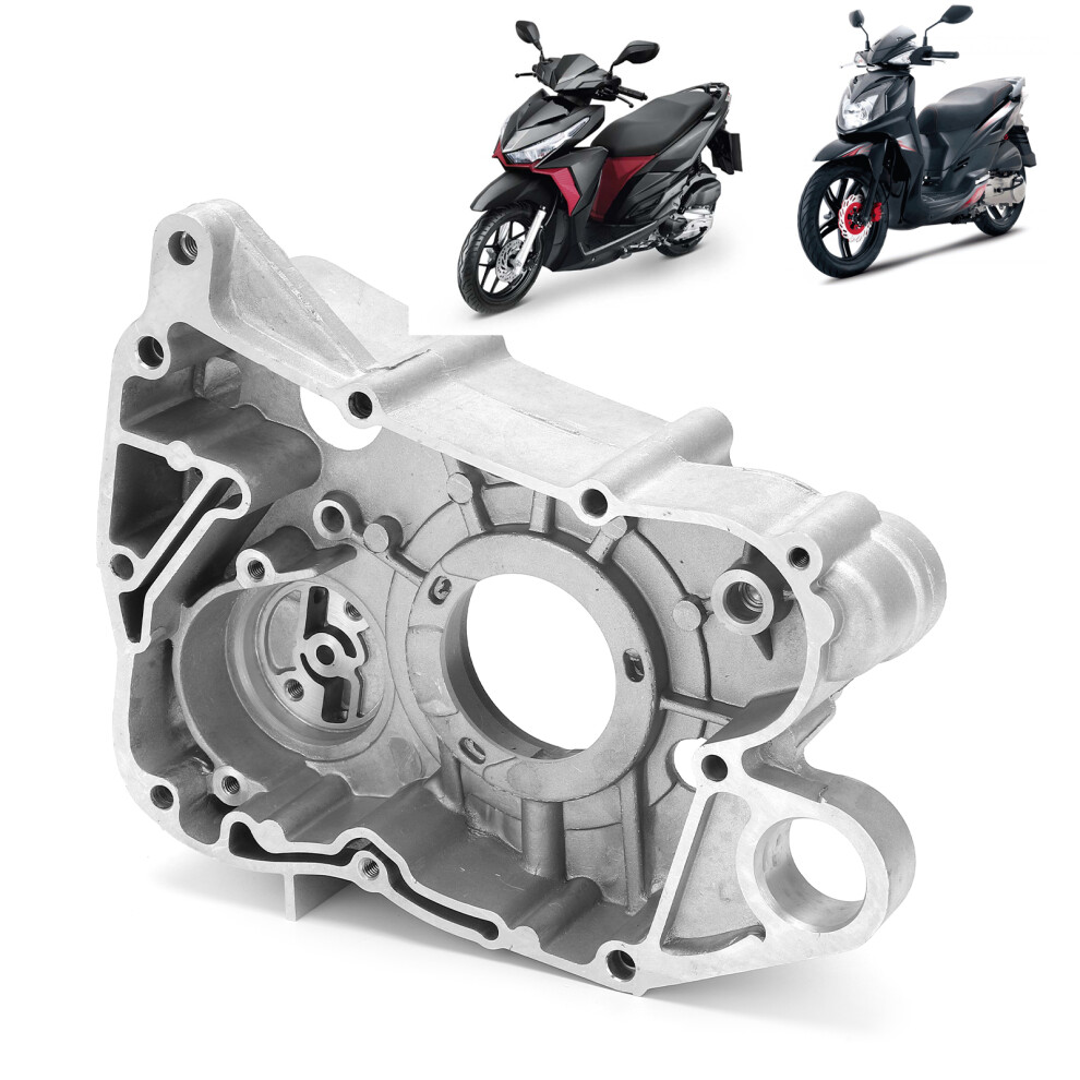 Aluminum Alloy Right Engine Crankcase Cover For Gy6 125Cc 150Cc Scooter 3241358318042