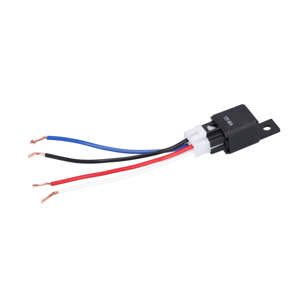 Automotive 4-Pin Waterproof Relay 12V 40A Nylon With Harness For Vehicles 9451358319527