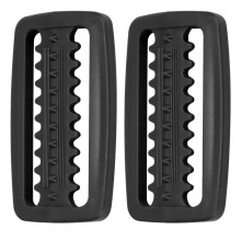 2 Pcs Black Dive Weight Belt Buckle, Durable & Corrosion-Resistant