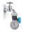 G3/4in Einstellbare Wasserdruckregler Ventil mit 11