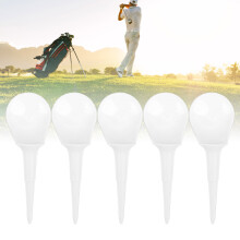 10 Stück weiße geschwungene Golf-Nägel, Tee-Ball, leichte Golfzubehör