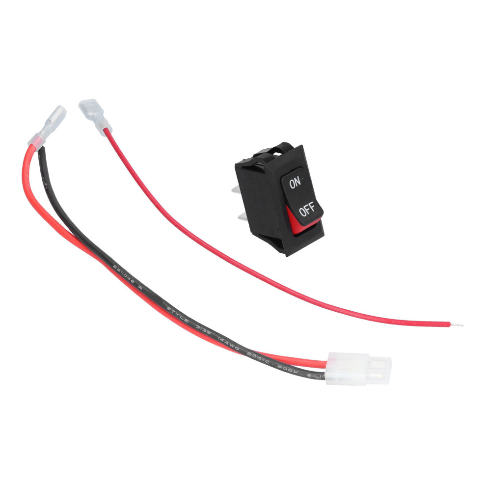 2Pcs Tamiya Style Connector With Mini Rocker Switch, 125Vac, 16A 4671358321138