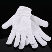 Anti-Cut-resist gloves für Gartenarbeit und Arbeit - 24 cm, Weiß