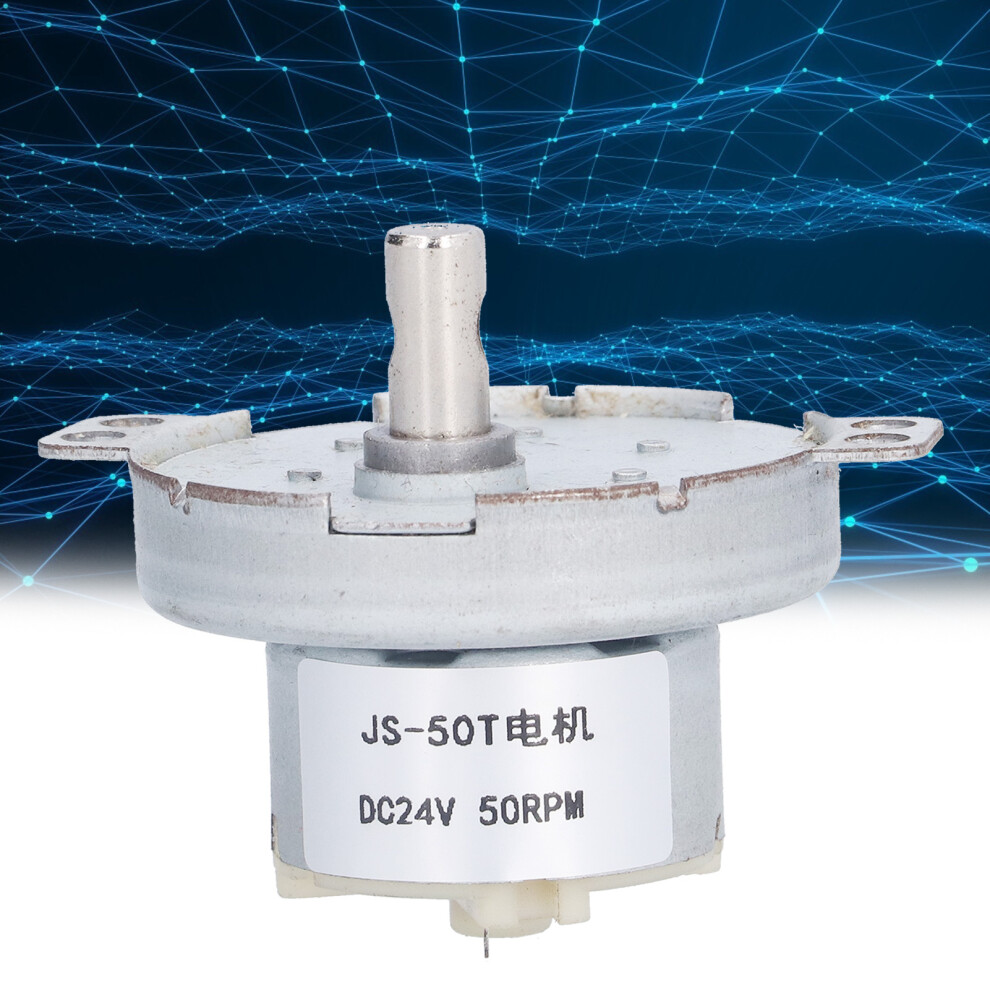 Jsâ50T Gear Motor 50Rpm Dc24v Aluminum Plastic Gearbox For Household Appliances 8491358323187