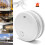 Smart WiFi Smoke Alarm ABS White 80dB Remote App Safety Sensor 16