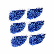 Blau Cheerleading Pom Poms für Sport & Tanzparty Leicht & Flauschig