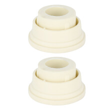 2 Pack Pool Ladder Rubber Plugs Safety Bumper for Secure Pool Access