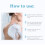 Éponge Konjac pour le visage - verte, portable et lavable 8