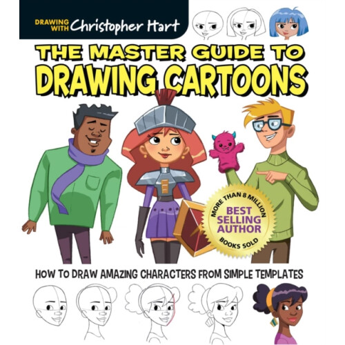 The Master Guide to Drawing Cartoons by Christopher Hart Paperback Boo