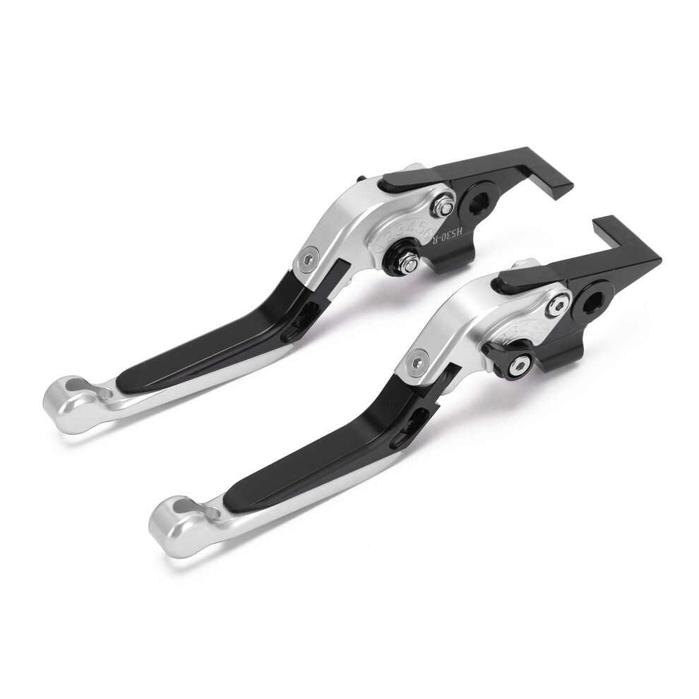 Adjustable Cnc Aluminum Brake & Clutch Lever For Tmax 530/560 Silver 8481358325908
