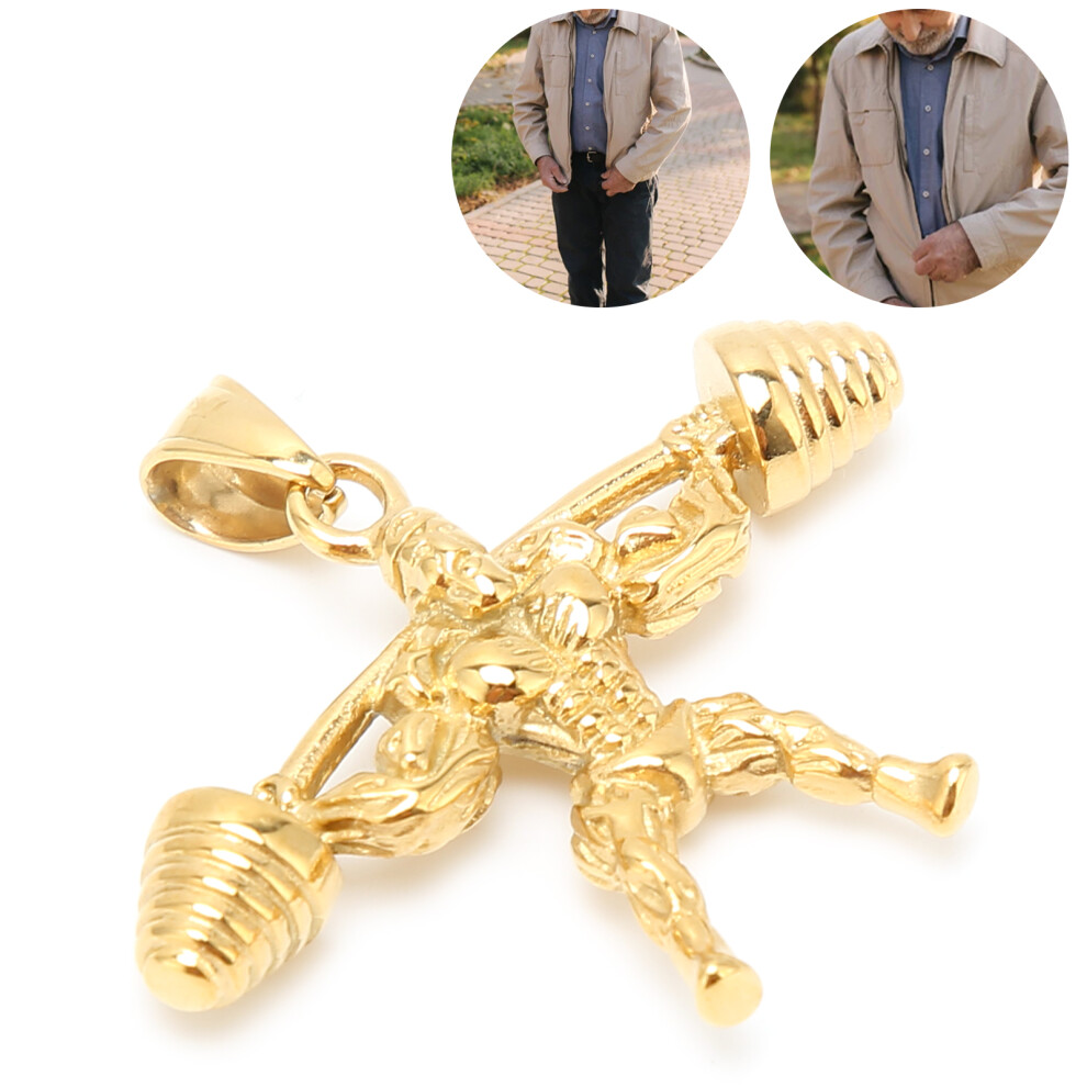 Smooth Titanium Steel Zipper Pulls for Elderly Weight Lifter Design