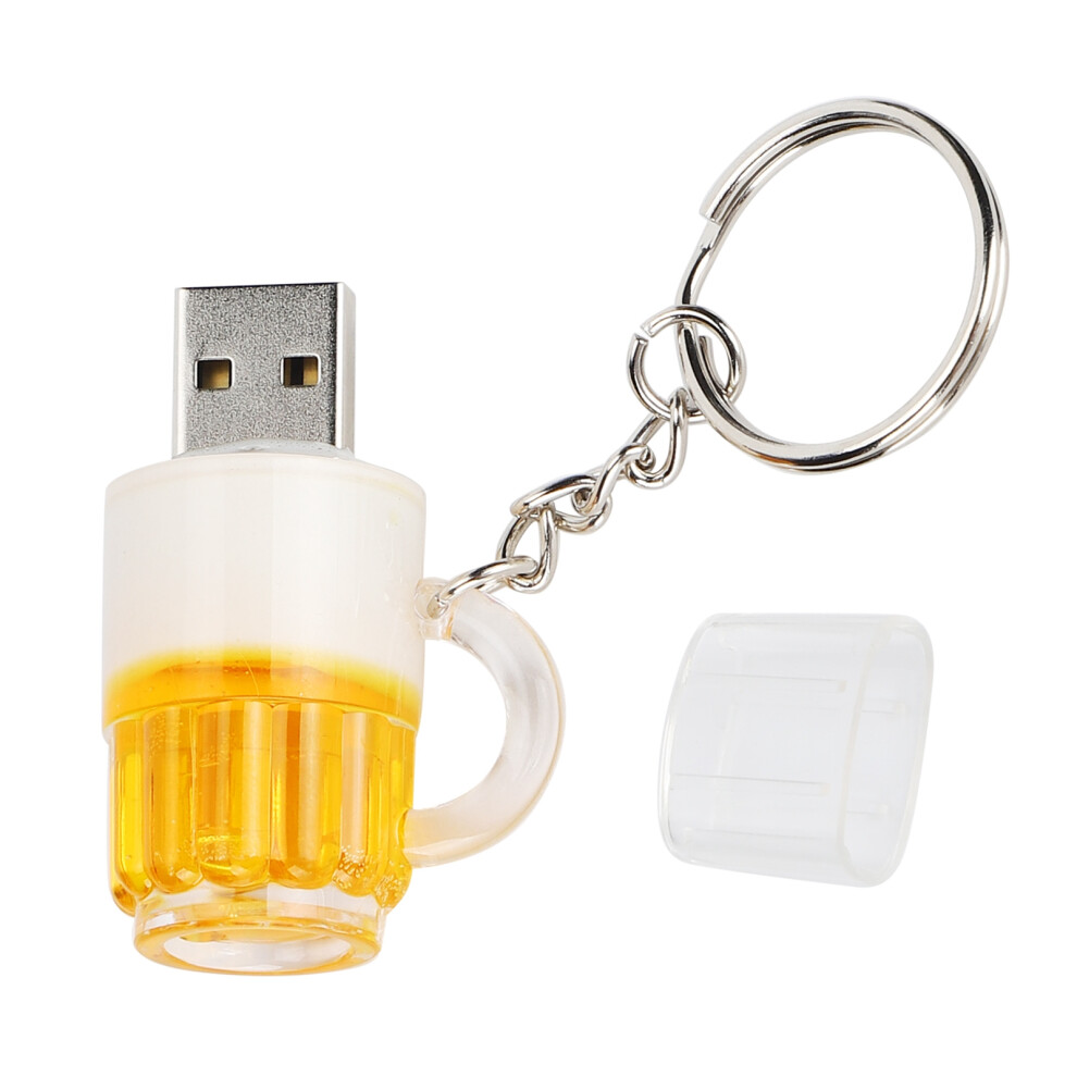 Usb Flash Drive 32Gb Cartoon Beer Mug Portable Storage Stick Durable Usb Data 8741358326504