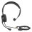 Casque monoaural USB/3.5mm, micro à réduction de bruit, ABS 15