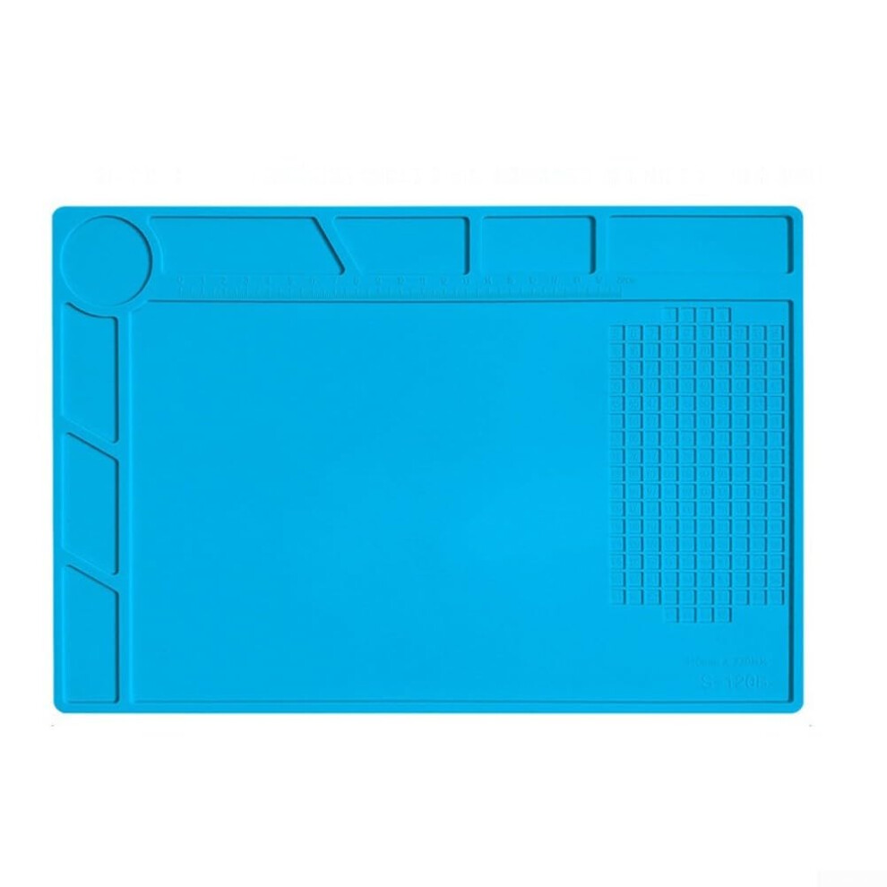 Silicone Heat Resistant S120B Work Mat Anti Static Design ESD Safe Electronics Repair Soldering And Brazing