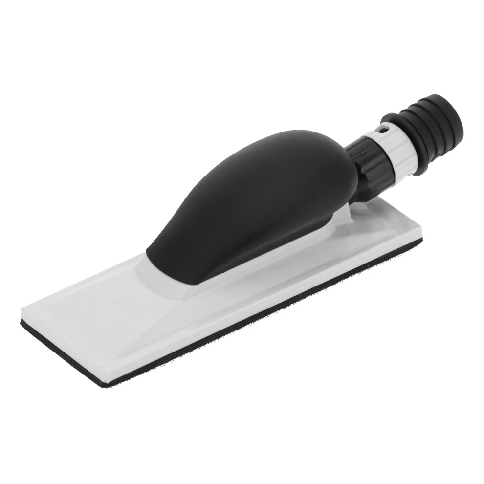 Dust Free Grinding Block Vacuum Handheld Sander, 8In, Black & Red 4981358327949