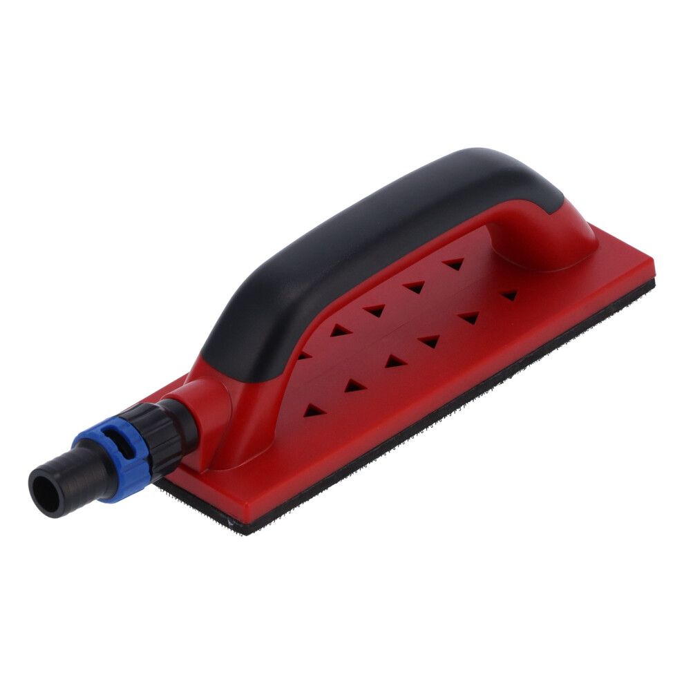 Dust Free Grinding Block 9In Polishing Sander With Dust Extraction, Black & Red 4941358328049