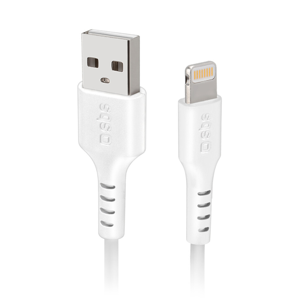 SBS USB Data Cable Apple Lightning C-89 1m white - Bild 5