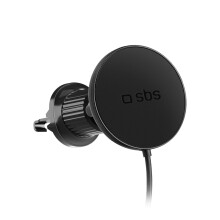 Chargeur de batterie Sbs TESUPPMAG15WVENT Noir
