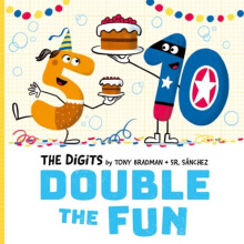 The Digits Double the Fun by Tony Bradman Paperback Book