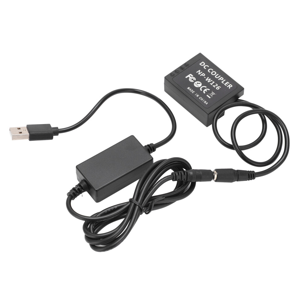 Fujifilm Xt2 Xt3 Camera Power Adapter With Dummy Battery & Usb Cable 8701358328809
