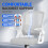 （Grey）Swivel Computer Chair with Armrest 7