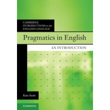 Pragmatics in English by Scott Kate Kingston University London Paperba