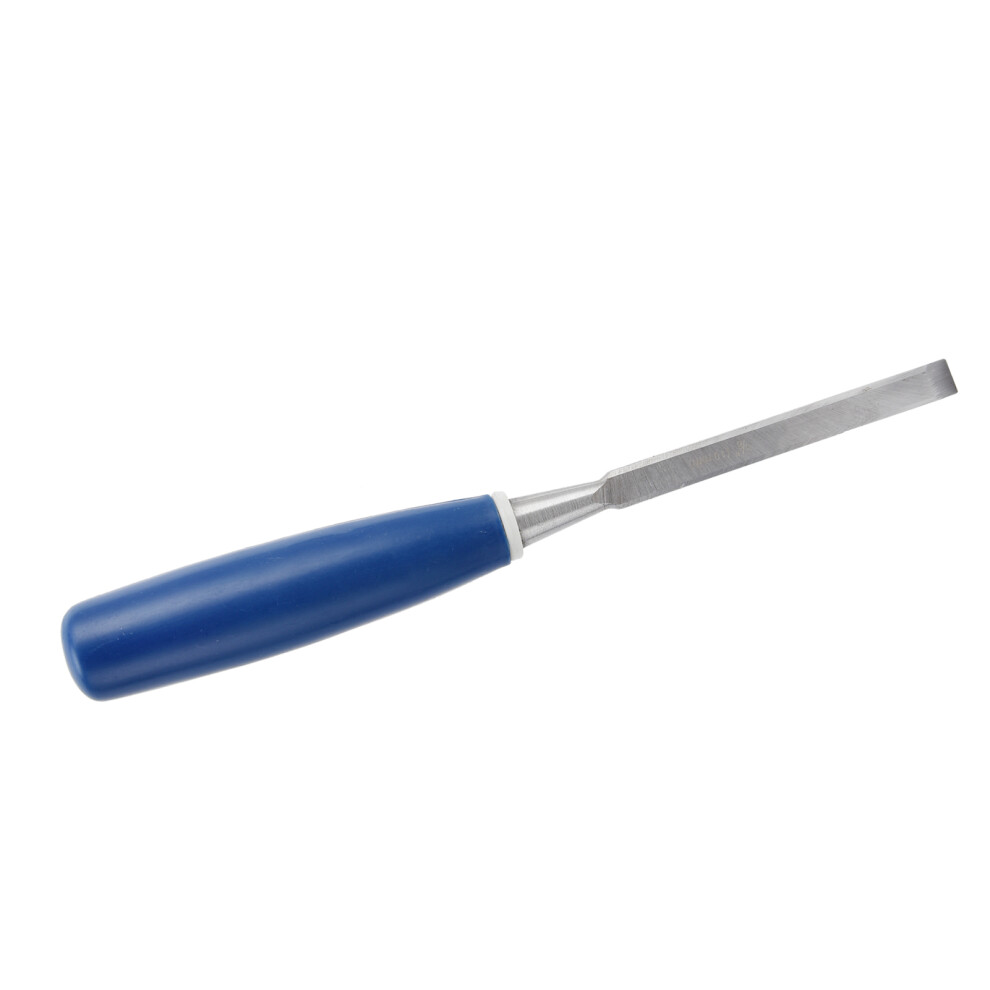 2Pcs Wood Chisels 3/8In Flat Slotting Carving Chisel With Blue Handles 3451358332003