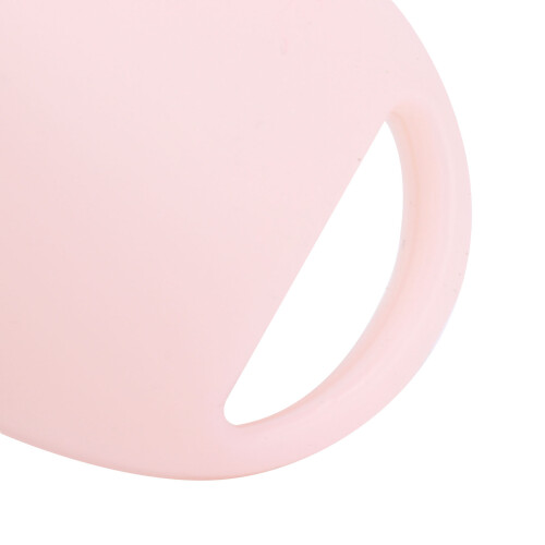 Tragbare pinke Silikon-Reiseflasche, 28g, 10,3x4,5cm 2