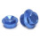 2pcs M18x1.5 Aluminum Front Wheel Nut Replacement for 2015  SXF Blue 1