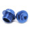 2pcs M18x1.5 Aluminum Front Wheel Nut Replacement for 2015  SXF Blue 13