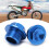 2pcs M18x1.5 Aluminum Front Wheel Nut Replacement for 2015  SXF Blue 7