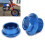 2pcs M18x1.5 Aluminum Front Wheel Nut Replacement for 2015  SXF Blue 9