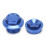 2pcs M18x1.5 Aluminum Front Wheel Nut Replacement for 2015  SXF Blue 2