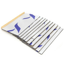 Akustik- & Wärmeschutzschaum Schockplatte 200x115mm 2mm Packung mit 10 Stück für Schalldämmung