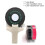 Mini-Etikettendrucker, tragbar, manuell, DIY, 8