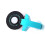 Mini-Etikettendrucker, tragbar, manuell, DIY, 5