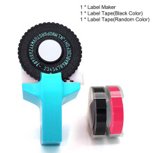 Mini-Etikettendrucker, tragbar, manuell, DIY,