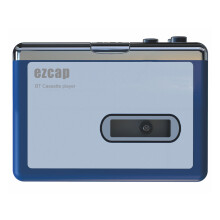 EzCAP215 BT 4.2 Cassette Player with Auto Reverse & Earphones