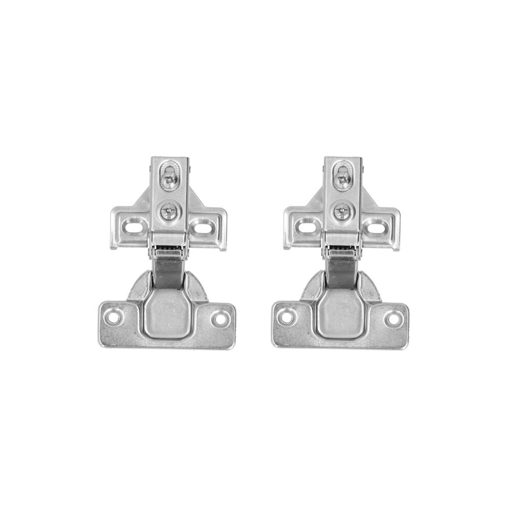 2Set Door Hinge 90-105 Hydraulic Damping For Cabinets, Steel 4611358336343