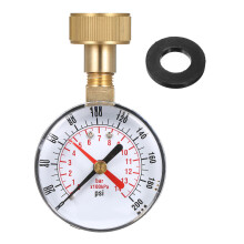 Lepmerk 2- 1/2'' Manometer Wasserdruckprüfgerät