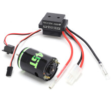 High Torque 540 Brushed Motor 320A ESC Combo Set for RC Crawler 45T